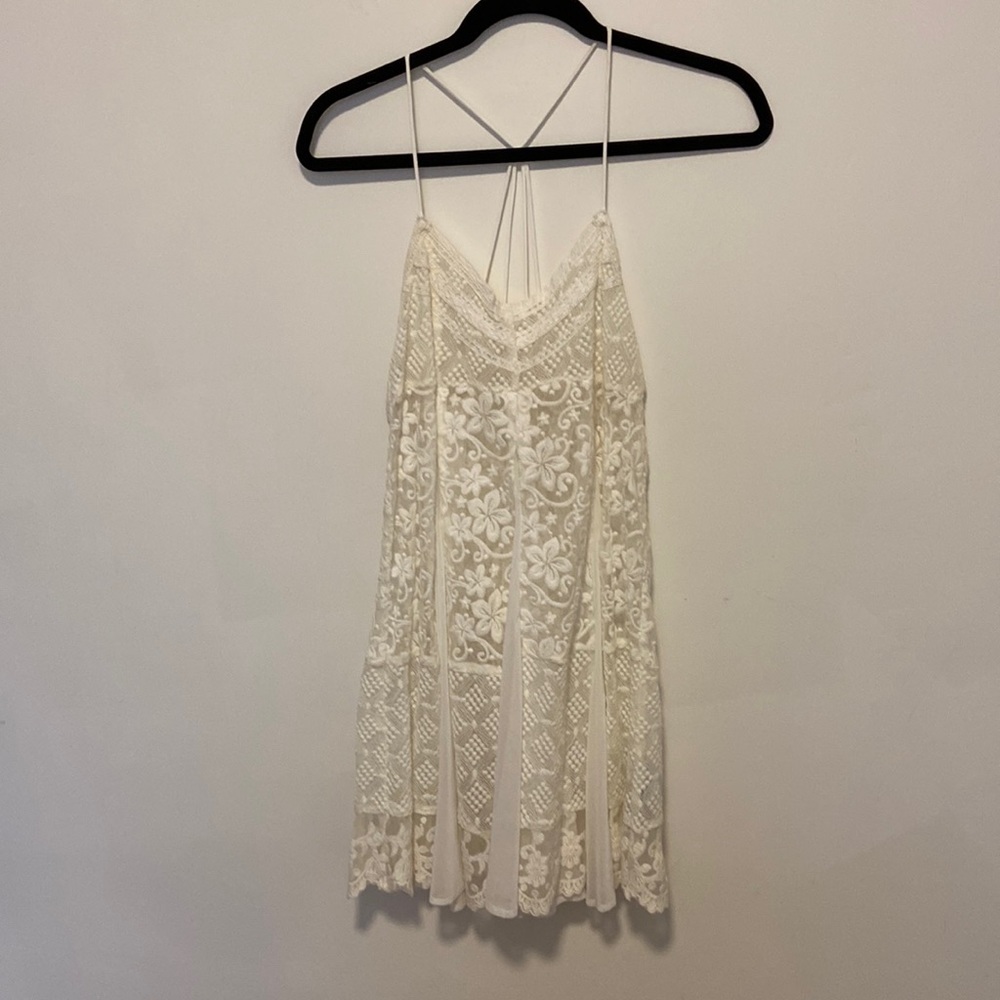Sheer lace forever 21 dress